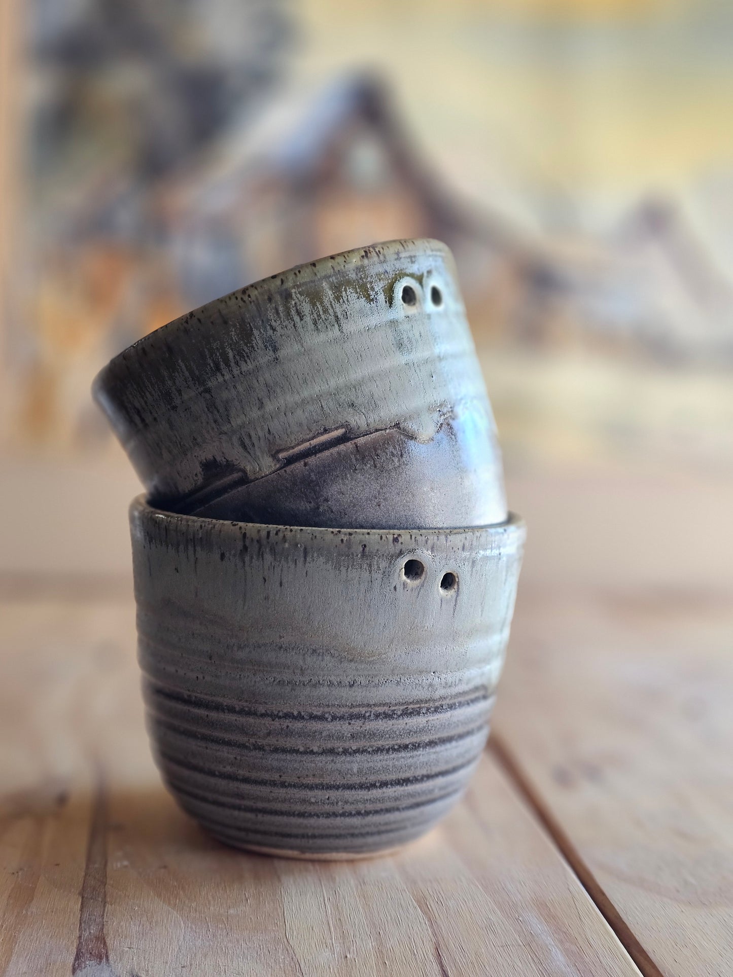 Stonewash Ridge Ramen Bowl with Chopstick Holder