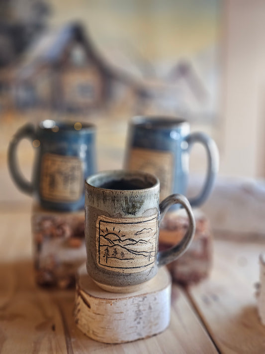 Timberline Morning Mug in Gray - Collectable #1