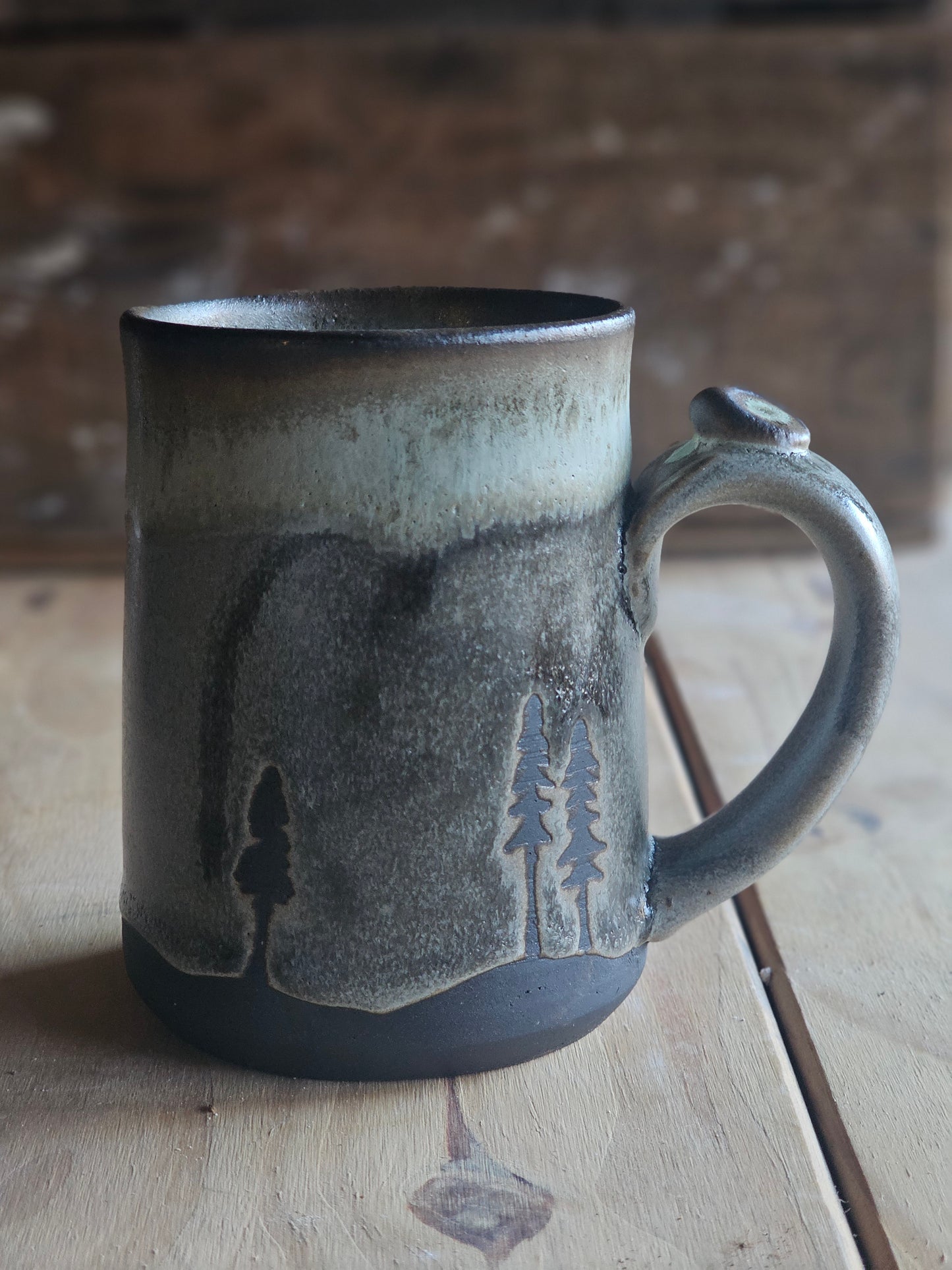 Moody Forest Mug No. 2 - Pines
