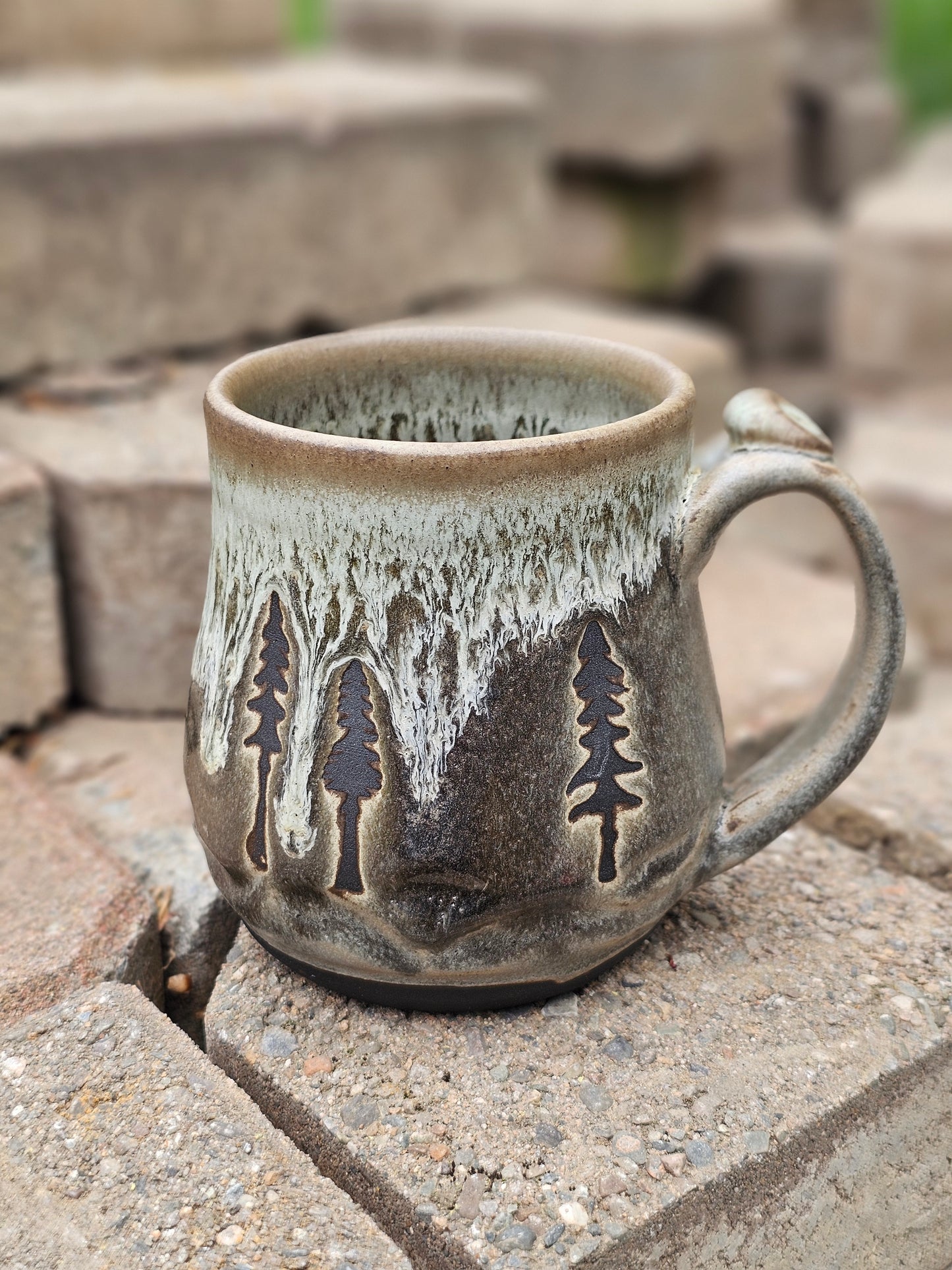 Timberline Mug - 16 oz Handmade Ceramic Mug | Father's Day Gift